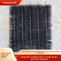 Brosse de nettoyage en nylon de 4 mètres pour gouttières, réservoirs d'eau, bassins à poissons, traitement des eaux usées, et purification des zones à gratter pour chats - Non standard