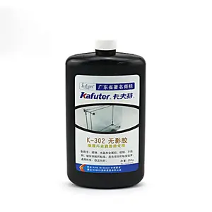 Kafuter K-302 phổ thủy tinh dính độ nhớt thấp UV Keo UV chữa chất kết dính