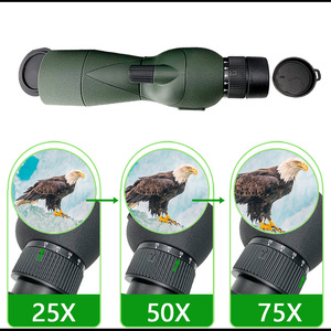 Krachtige 20-75X Zoom Vogelobservatiekijker met 60mm Objectieflens Vogeltelescoop Hoge Kwaliteit Spotting Scope - Product Image 3