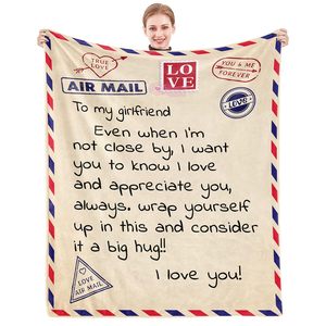 Mantas <span class=keywords><strong>de</strong></span> Felpa <span class=keywords><strong>de</strong></span> Alta Calidad al por Mayor para el Día <span class=keywords><strong>de</strong></span> Acción <span class=keywords><strong>de</strong></span> Gracias, Regalos <span class=keywords><strong>de</strong></span> San Valentín para Novia, Novio, Esposa, Esposo - Product Image 5