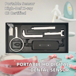 Capteur dentaire YAJIE HD numérique RVG, capteur de radiographie intra-orale, kit de support portable en plastique, certifié CE classe II - Product Image 2