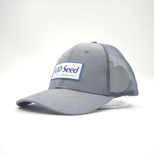 Gorras de Camionero Richardson 112 al por Mayor con Parche de Cuero Personalizado, Logotipo Bordado en Tela y Malla Trasera de 6 Paneles - Product Image 3