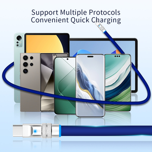 Nouveau Tsumo Charge USB-C 5A câble de Charge rapide Silicone <span class=keywords><strong>incassable</strong></span> robuste 100W type-c pour IOS <span class=keywords><strong>iPhone</strong></span> 15 16 - Product Image 5