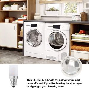 220V <span class=keywords><strong>E14</strong></span> tambour de séchage <span class=keywords><strong>ampoule</strong></span> <span class=keywords><strong>LED</strong></span> 2W blanc froid 6000K veilleuse avec base à vis candélabre <span class=keywords><strong>pour</strong></span> un usage résidentiel - Product Image 2