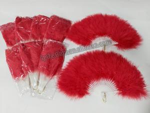 Abanico <span class=keywords><strong>de</strong></span> mano plegable <span class=keywords><strong>de</strong></span> plumas <span class=keywords><strong>de</strong></span> pavo real grande HS para mujer, accesorio para fiesta <span class=keywords><strong>de</strong></span> té, baile <span class=keywords><strong>de</strong></span> vacaciones, decoración nupcial para boda - Product Image 5