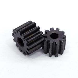 Cremagliera in acciaio lavorato a CNC parti di tornitura su ordinazione cremagliera pignone - Product Image 3