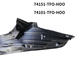 Guardabarros Interior para Honda Fit 2009, Pieza de Repuesto Delantera de Plástico, Color Negro - Product Image 5