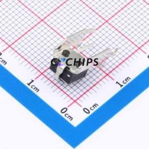 TC-6615C-5.0-260 Tactile Switch Bent Lead Through Hole,6x6mm Switch Single Pole Single Throw Round Button 2.6N Right Angle - Product Image 2