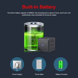 Ynmee WD5 Hochwertige Tragbare WLAN-Würfelkamera CMOS-Sensor SD-Karte Automatische Nachtsicht Bewegungserkennung 120° Sichtfeld - Product Image 5