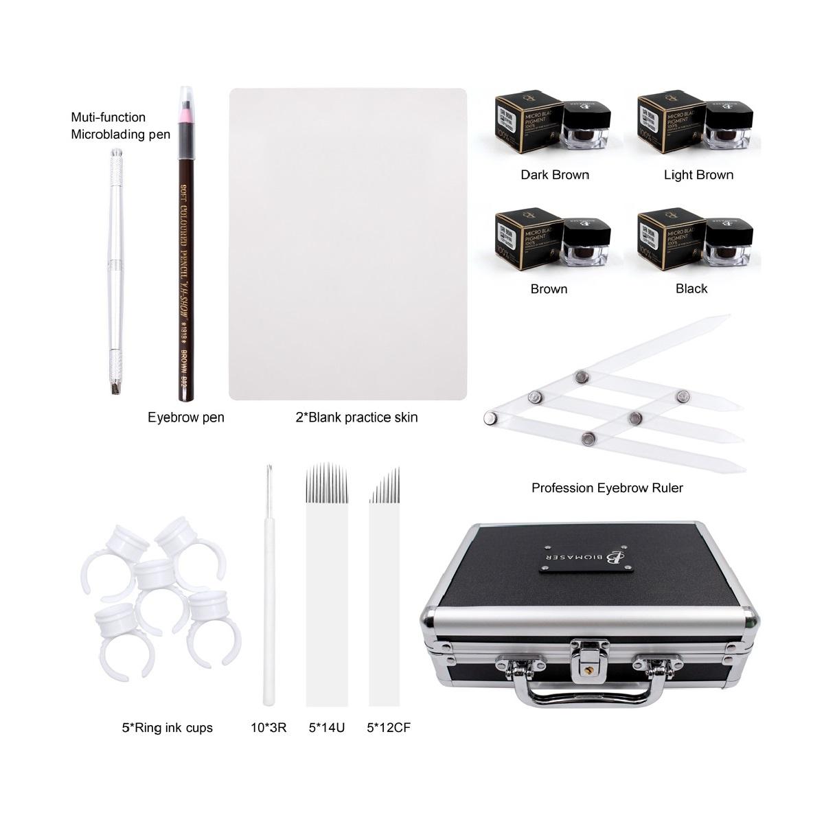 Couleur 4 de kit microblading de sourcil