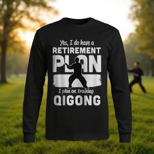 T-shirt à manches longues pour les pratiquants du Qi Gong, arts taoïstes, Chi Gung, Qigong - Product Image 3
