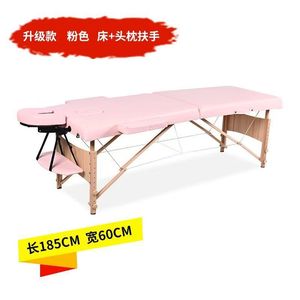 Massage Table Red 185Cm X 60Cm With <b>Headrest</b> And Armrest Portable For Home Use And Professional Therapy - Product Image 3