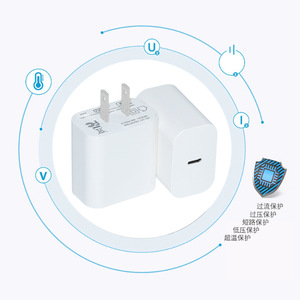 Chargeur rapide S6 PD3.0 20W Type-C GaN pour Apple iPhone iPad Blanc Noir - Product Image 3
