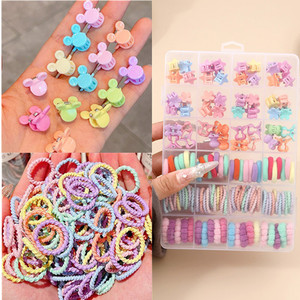 Nuovo Set di 24 Elastici e Fermagli per <span class=keywords><strong>Capelli</strong></span> per Bambine, Accessori per <span class=keywords><strong>Capelli</strong></span> in Confezione Regalo - Product Image 3