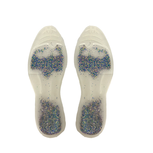 Glitter liquid <strong>filled</strong> insoles Liquid Glitter <strong>Cushion</strong> for arch support Dynamic Comfort Meets Dazzling Style - Product Image 5