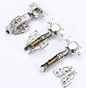 Bisagra de Acero Inoxidable OEM para Muebles, Bisagra Oculta de Cierre Suave para Puertas de Armario, Accesorios Modernos para Dormitorio y Cocina - Product Image 2