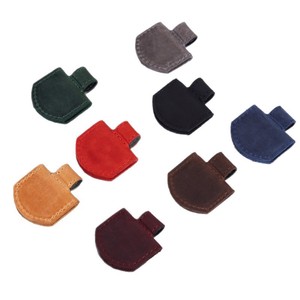 Nuevo clip magnético de cuero PU de una pieza para marcapáginas, soporte multifuncional de doble uso para bolígrafo y pluma estilográfica, regalo para estudiantes. - Product Image 5