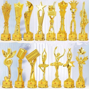 Nuovo di alta qualità pentagramma pollice musica che canta ballo discorso calligrafia concorso all'ingrosso resina trofeo - Product Image 4