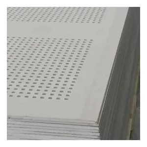Manufacturer Drywall Gypsum Thermal Insulation Board 8Ft Perforated Plasterboard Panels Factory