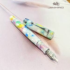 ชุดปากกาหมึกซึมโลหะหรูหราพรีเมียม <span class=keywords><strong>ปากกา</strong></span>ลายเซ็นอะคริลิกคุณภาพสูง พร้อมโลโก้สั่งทำพิเศษสำหรับเป็นของขวัญ - Product Image 5