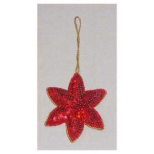 Handmade Christmas Star Tree Ornament - Product Image 1
