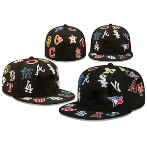 Topi Baseball Bordir Logo Custom Grosir 2508, Polos, Sporty, OEM, Katun, Snapback, 6 Panel, Promosi - Product Image 1