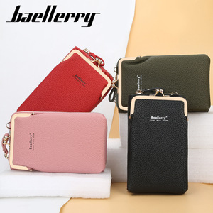 Portefeuille pour femme Baellerry jaune, porte-cartes à fermeture éclair de 7 pouces, sac pour téléphone - Product Image 2