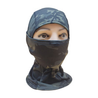 Masque facial de Ski d'hiver 2023, cyclisme, entraînement tactique, coupe-vent, Camouflage, cache-cou, cagoule