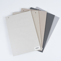 Contreplaqué mélaminé imperméable 9 mm 4x8 pieds, qualité E1, laminé avec surface grain de bois brillant pour la fabrication d'armoires et la conception de meubles