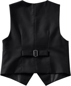 <span class=keywords><strong>Traje</strong></span> formal para niños Visaccy, <span class=keywords><strong>traje</strong></span> de esmoquin ajustado <span class=keywords><strong>con</strong></span> cierre de cremallera y cuentas, <span class=keywords><strong>traje</strong></span> de portador de anillos, ropa de vestir <span class=keywords><strong>con</strong></span> cintura ajustable - Product Image 6