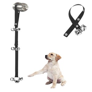 กระดิ่งสำหรับสุนัขรุ่นอัพเกรด สำหรับติดประตูบ้าน ฝึกขับถ่าย ฝึกออกไปข้างนอก กระดิ่งสำหรับลูกสุนัข สุนัข หมา น้องหมา - Product Image 5