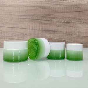 30g 50g 100g Skincare Matte Red Blue pink Body Butter Powder Lip Mask <b>Scrub</b> Bath Salts Containers Glass Cream Cosmetic Jars - Product Image 6