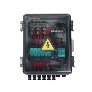 Hộp kết nối DC PV 6 vào 1 ra, 6 dây, 25A, hộp kết nối năng lượng mặt trời thông minh 1000V, hộp kết nối PV cho tấm pin mặt trời - Product Image 1
