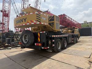 Grúa sobre camión Sany STC350T de 35 toneladas, modelo 2020, usada, en buen estado, grúa móvil Sany STC350 STC550 - Product Image 2