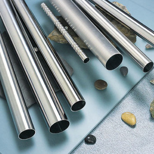 Tuyau rond en acier inoxydable poli ASTM AISI 304 316L, diamètre 80 mm, soudé, pour la construction industrielle - Product Image 3