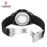 Montre pour homme CHENXI 8285, mode, silicone, automatique, date, montres-bracelets de marque haut de gamme, étanches, sport, luxe, quartz, Relogio