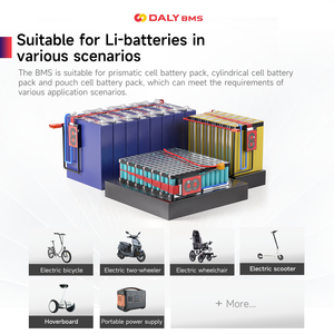 Daly BMS 배터리 관리 시스템 E 자전거 10S BMS <span class=keywords><strong>36V</strong></span> 60A 리튬 이온 배터리 팩 18650 리튬 이온 BMS Daly 10S 회로 기판 - Product Image 3