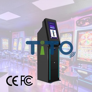 Terminal de jeu d'arcade avec lecteur de cartes, kiosque de rédemption, encodeur de cartes, terminal prépayé, borne de jeux d'adresse, design personnalisable en anglais, DARTS - Product Image 2