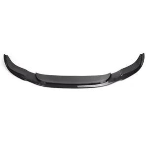 F10 HM Styling Carbon Fiber Bumper Front Lip Spoiler For BMW F10 M-sport M-tech Bumper 2012 UP