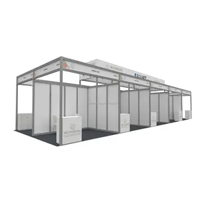Modular System Aluminum 3x3 Standard Booth For Exhibition Hall