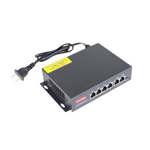 主动4*10/100 POE + 2*10/100M RJ45端口无管理，适用于闭路电视摄像机 - Product Image 5