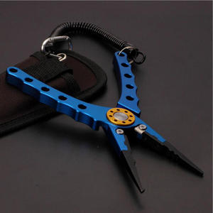 Pince à bec long en alliage d'aluminium Boyuan Fishing Tackle Factory 19.8x5.8x1.4, extracteur d'hameçons, forceps de pêche - Product Image 3