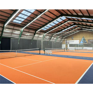 منخفضة التكلفة جاهزة الجاهزة مستودع معدني بناء هيكل الصلب إطار الفضاء ملعب داخلي - Product Image 1