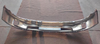 Best Selling Off-road Replacement Parts Abs Front Bumper Chromed Bumper Guard for 12-18 RAM 1500 Single Exhaust Without Sensor