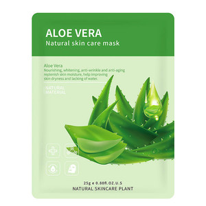 D'aloe Vera Myrtille Concombre D'olive Miel Sac D'emballage de Papier D'aluminium pour les Soins De La Peau Du Visage <span class=keywords><strong>Masque</strong></span> Sac - Product Image 2