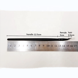 Shenzhen Factory, venta al por mayor, <span class=keywords><strong>pincel</strong></span> <span class=keywords><strong>delineador</strong></span> <span class=keywords><strong>de</strong></span> <span class=keywords><strong>ojos</strong></span> en ángulo negro para maquillaje <span class=keywords><strong>delineador</strong></span> <span class=keywords><strong>de</strong></span> <span class=keywords><strong>ojos</strong></span> - Product Image 2