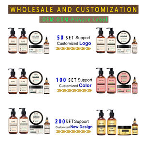 Kit de croissance capillaire en marque propre avec biotine et romarin, <span class=keywords><strong>shampoing</strong></span>, revitalisant, huile capillaire et masque, soin naturel pour cheveux clairsemés, OEM - Product Image 3