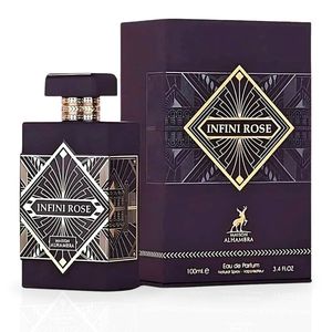 Perfume INFINI ROSE 100ml de <span class=keywords><strong>Alhambra</strong></span>, Eau de Parfum Unisex en Spray con Aroma a Oud Árabe, la Mejor Fragancia de Dubái - Product Image 1