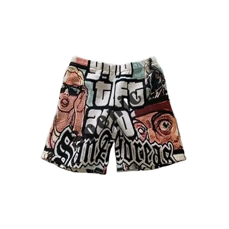 Tapestry Custom High-quality Fashion Design Women Shorts For Summer