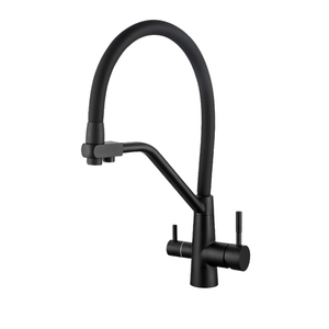<span class=keywords><strong>Miscelatore</strong></span> <span class=keywords><strong>Acqua</strong></span> Calda e Fredda con Rotazione a 360°, Rubinetto da <span class=keywords><strong>Cucina</strong></span> in Acciaio Inox con Valvola in Ceramica e Filtro Purificatore d'<span class=keywords><strong>Acqua</strong></span> - Product Image 2